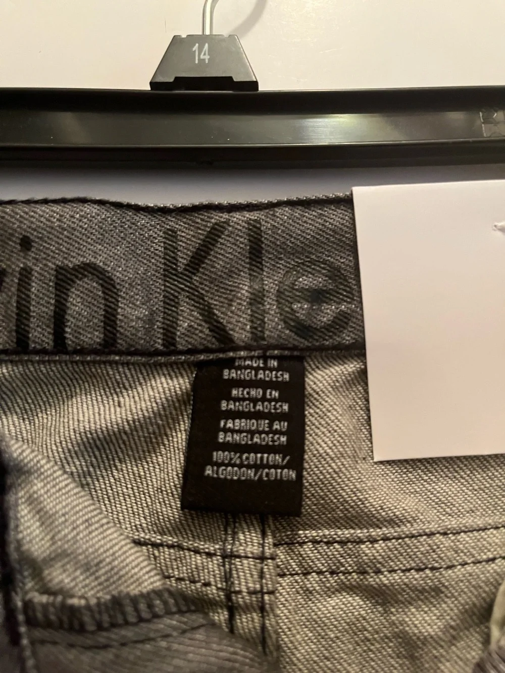 NWT Calvin Klein Gray Jeans - Boy’s Size 14